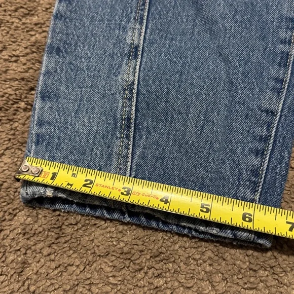 Kensie “The Jessica” High Rise Cropped Barrel Jean-Sz 4/27-Cotton Blend-EUC - Picture 7 of 10